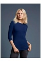 Anvil Women's Stretch 3/4 Sleeve Tee (ANL2455) - Zdjęcie