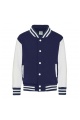 Bluza bomberka JUST HOODS KIDS VARSITY JACKET (AWJH043J) - Zdjęcie