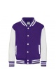 Bluza bomberka JUST HOODS KIDS VARSITY JACKET (AWJH043J) - Zdjęcie