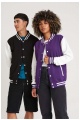 Bluza bomberka JUST HOODS VARSITY JACKET (AWJH043) - Zdjęcie