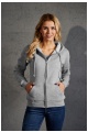 Bluza damska rozpinana z kapturem Promodoro Women’s Hoody Jacket 80/20 (P-5181) - Zdjęcie