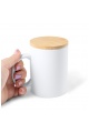 Ceramic mug with bamboo lid Stamina Berry 370 ml (MD4012) - Photo