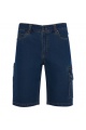 Denim work shorts Roly Nivus 370 g (BE6703) - Photo