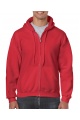 Gildan Adult Full Zip Hooded Sweat (GI18600) 271 g - Zdjęcie