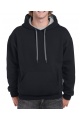 Gildan Adult Hooded Contrast Sweat (GI185C00) 271g - Photo