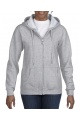 Gildan Ladies Full Zip Hood. Sweat (GIL18600) 271g - Photo