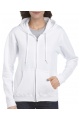 Gildan Ladies Full Zip Hood. Sweat (GIL18600) 271g - Photo