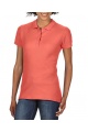 Gildan Ladies Softstyle Pique Polo (GIL64800) 170g - Zdjęcie