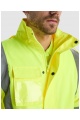 High-visibility parka Roly Merak 395 g (HV9320) - Photo