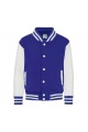 JUST HOODS KIDS VARSITY JACKET (AWJH043J) - Photo