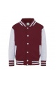 JUST HOODS KIDS VARSITY JACKET (AWJH043J) - Photo