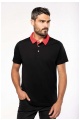 Kariban Men Two-Tone Jersey Polo 180g (KA260) - Zdjęcie