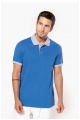 Kariban Men Two-Tone Pique Polo 180g (KA258) - Zdjęcie