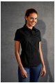 Koszula damska z krótkim rękawem Promodoro Women’s Poplin Shirt (P-6305) - Zdjęcie