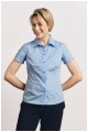 Koszula damska z krótkim rękawem Promodoro Women’s Poplin Shirt (P-6305) - Zdjęcie