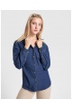 Koszula jeansowa damska Roly Lujan Woman 210 g (CM6707) - Zdjęcie