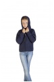 Kurtka polarowa dziecięca z kapturem Promodoro Kid’s Hooded Fleece Jacket (P-798) - Zdjęcie