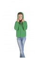 Kurtka polarowa dziecięca z kapturem Promodoro Kid’s Hooded Fleece Jacket (P-798) - Zdjęcie