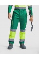 Men's high-visibility work trousers Roly Enix 235 g (HV9321) - Photo