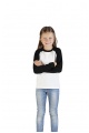 Promodoro Kid's Baseball-T Long Sleeve (P-349) - Zdjęcie