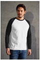 Promodoro Men's Baseball-T Long Sleeve (P-3490) - Zdjęcie