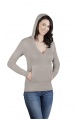 Promodoro Women's Hoody V-neck-T LS (P-3185) - Zdjęcie