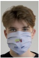 Reusable face masks all over sublimation print - Photo