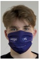 Reusable face masks all over sublimation print - Photo