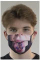 Reusable face masks all over sublimation print - Photo