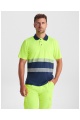 ROLY VEGA High-Visibility Polo Shirt (HV9315) - Zdjęcie