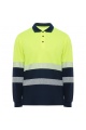 ROLY VEGA L/S High-Visibility Polo Shirt (HV9316) - Zdjęcie
