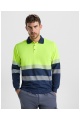ROLY VEGA L/S High-Visibility Polo Shirt (HV9316) - Zdjęcie