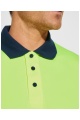 ROLY VEGA L/S High-Visibility Polo Shirt (HV9316) - Zdjęcie