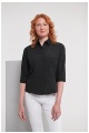 Russell Ladies 3/4 Easy Care Poplin Shirt (R-926F) - Photo