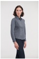 Russell Ladies LS Easy Care Poplin Shirt (R-924F) - Zdjęcie