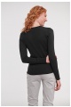 Russell Ladies V Neck Knitted Pullover (R-710F) - Zdjęcie