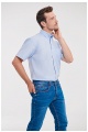 Russell Men's Short Sleeve Oxford Shirt (R-933M) - Zdjęcie