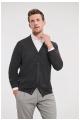 Russell Men V Neck Knitted Cardigan (R-715M) - Zdjęcie