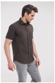 Russell Mens SS Easy Care Fitted Shirt (R-947M) - Zdjęcie