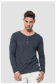 Stedman Stars Luke LS Henley T-shirt (ST9860) - Zdjęcie