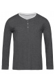 Stedman Stars Luke LS Henley T-shirt (ST9860) - Zdjęcie