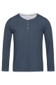 Stedman Stars Luke LS Henley T-shirt (ST9860) - Zdjęcie