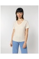 T-shirt damski z dekoltem V Stella Isla 155 g (STTW176) - Zdjęcie