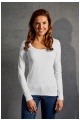 T-shirt damski z długim rękawem Promodoro Slim Fit-T Longsleeve (P-4085) - Zdjęcie