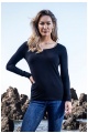 T-shirt damski z długim rękawem Promodoro Slim Fit-T Longsleeve (P-4085) - Zdjęcie