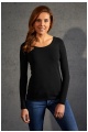 T-shirt damski z długim rękawem Promodoro Slim Fit-T Longsleeve (P-4085) - Zdjęcie