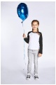 T-shirt dziecięcy z długim rękawem Promodoro Kid’s Baseball-T Longsleeve (P-349) - Zdjęcie