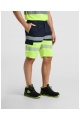 Unisex high-visibility work shorts Roly Lada 210 g (HV9328) - Photo