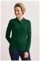 Women’s long-sleeve polo shirt Promodoro Women’s Heavy Polo Longsleeve (P-4605) - Photo