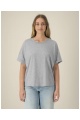 Women's oversized T-shirt Stella Collider 155 g (STTW089) - Photo